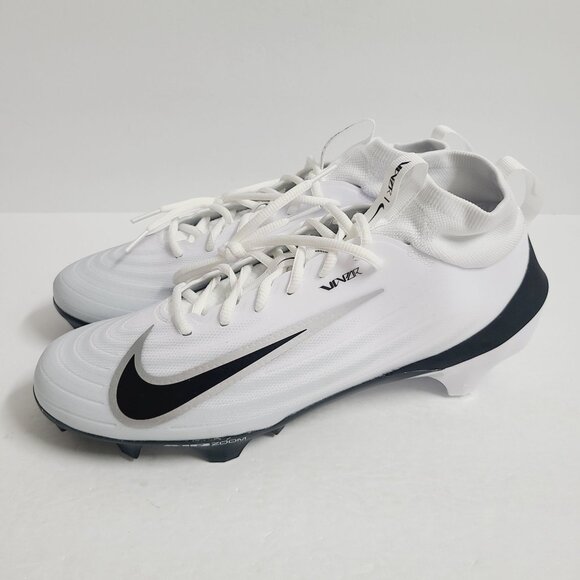 NEW Nike Air Zoom Vapor Pro 1 Football Cleats IB2495-105 Size 11 White Black main image 3